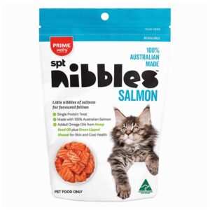 Prime Pantry Nibbles Spt Single Protein Salmon Treats For Cats 40 Gm 1 Pack