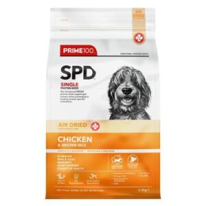 Prime100 SPD Air Dried Chicken And Brown Rice Dog Food 2.2kg