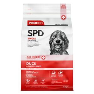 Prime100 SPD Air Dried Duck And Sweet Potato Dog Food 2.2kg