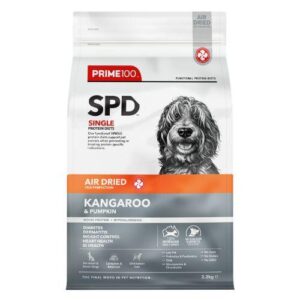 Prime100 SPD Air Dried Kangaroo And Pumpkin Dog Food 2.2kg