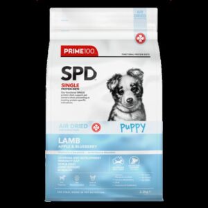 Prime100 Spd Lamb Apple And Blueberry Puppy Air Dried Dog Food