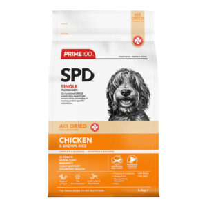 Prime100 Spd Single Protein Diets Air Dried Chicken & Brown Rice All Life Stages Dry Dog Food 2.2 Kg