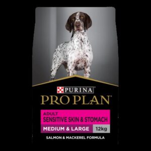 Pro Plan Adult Sensitive Skin And Stomach Medium And Large Breed Dry Dog Food