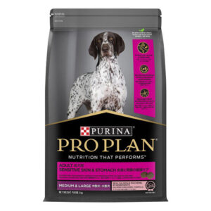 Pro Plan Adult Sensitive Skin & Stomach For Medium & Large Breed Dry Dog Food 12 Kg