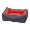 Purina Petlife Self Warm Cuddle Bed Red/Charcoal Small/ Medium