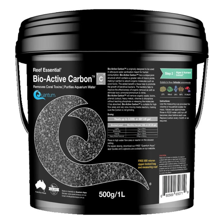 Quantum Bio-Active Carbon 500 Gm