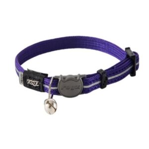Rogz Alleycat Collar Purple
