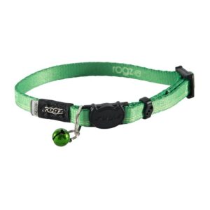 Rogz Kiddycat Collar Lime Paws