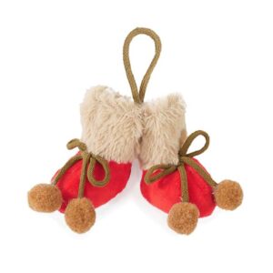 Rosewood Catnip Christmas Booties Cat Toy