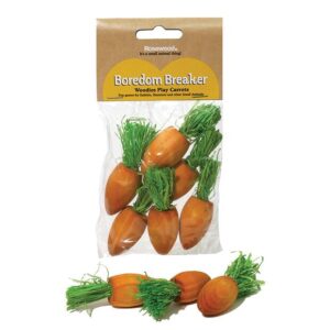 Rosewood Woodies Play Carrots Small Animal Toy