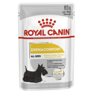 Royal Canin Dermacomfort Loaf Adult Wet Dog Food Pouches