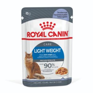 Royal Canin Light Weight Care Jelly Wet Cat Food Pouches