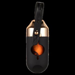 Rufus And Coco Gold Poo Bag Holder Dog