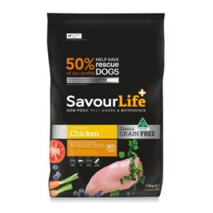 SavourLife Grain Free Adult Chicken Dog Food 10kg