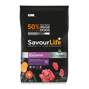 SavourLife Grain Free Adult Kangaroo and Chicken Dog Food 10kg