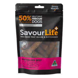 Savourlife Australian Beef Strips Treats For Dogs 165 Gm