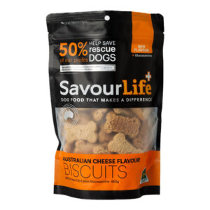 Savourlife Australian Cheese Flavour Biscuit Treats For Dogs 450 Gm