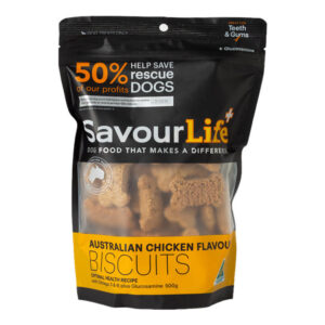 Savourlife Australian Chicken Flavour Biscuit Treats For Dogs 500 Gm
