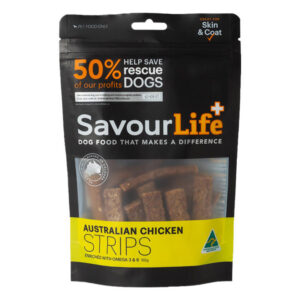 Savourlife Australian Chicken Strips Treats For Dogs 165 Gm