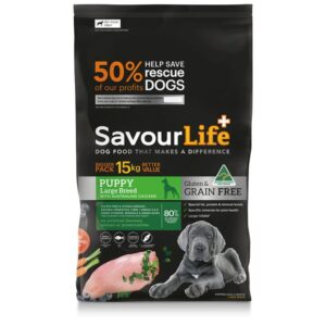 Savourlife Large Breed Puppy Grain Free Chicken Dry Dog Food