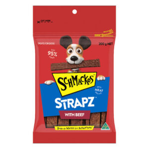Schmackos Strapz With Beef Real Meat Recipe Dog Treats 200 Gm