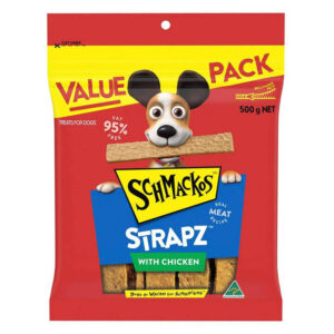 Schmackos Strapz With Chicken Real Meat Recipe Dog Treats 500 Gm