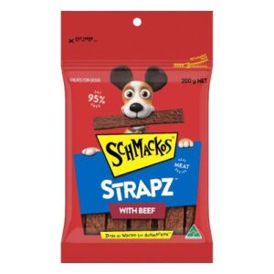 Schmackos Strapz with Beef 200g