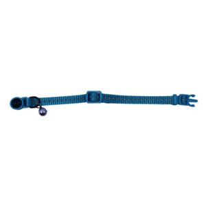 Scream Reflective Adjustable Nylon Cat Collar Loud Blue