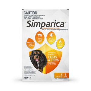 Simparica Flea Tick Chews Small Dog