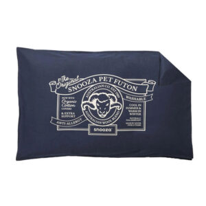 Snooza Organic Cotton Pet Futon Cover Blue 1 X Original