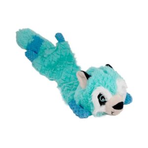 Snuggle Flatties Blue Raccoon Dog Toy