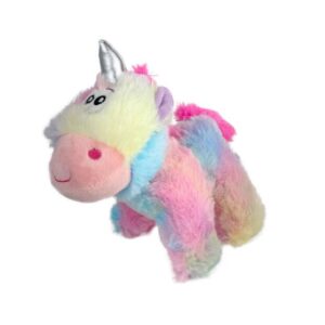 Snuggle Friends Rainbow Unicorn Rope Dog Toy