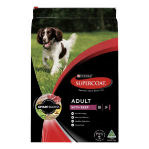 Supercoat Smartblend With Beef Adult Dry Dog Food 2.8 Kg