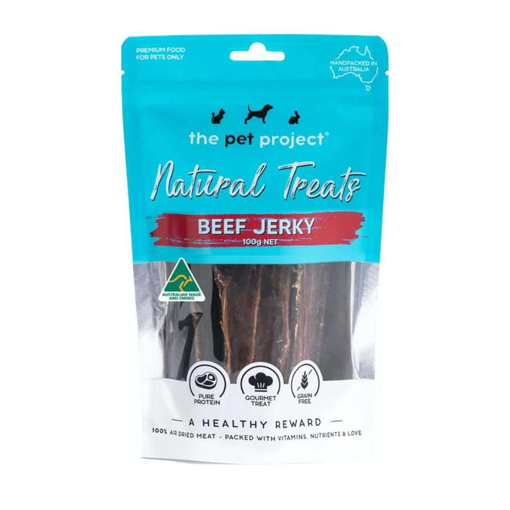 The Pet Project Beef Jerky Dog Treats 100 Gm