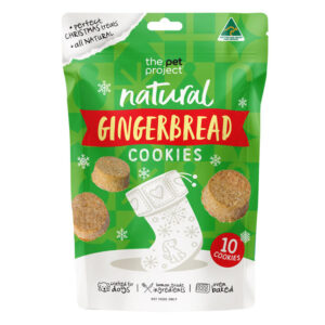 The Pet Project Gingerbread Cookies Natural Dog Treats 1 Pack