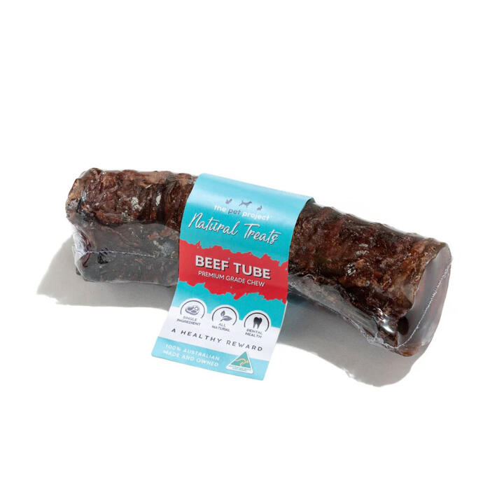 The Pet Project Natural Dog Treats - Beef Tube 1 Pack
