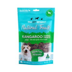 The Pet Project Natural Treats - Kangaroo Training 180 Gm