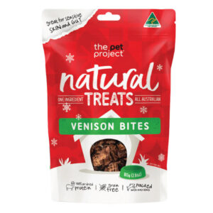 The Pet Project Venison Bites Natural Dog Treats 80 Gm