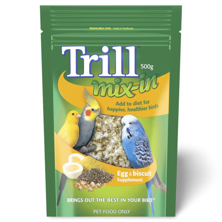 Trill Mix In Egg And Biscuit Supplement