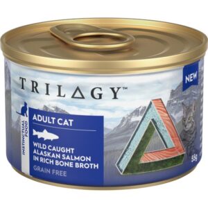 Trilogy Wild Caught Alaskan Salmon In Bone Broth Wet Cat Food