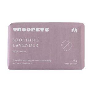 Troopets Dog Soap Soothing Lavender