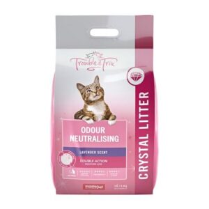 Trouble & Trix Odour Neutralising Lavender Scent Litter Crystal 15L
