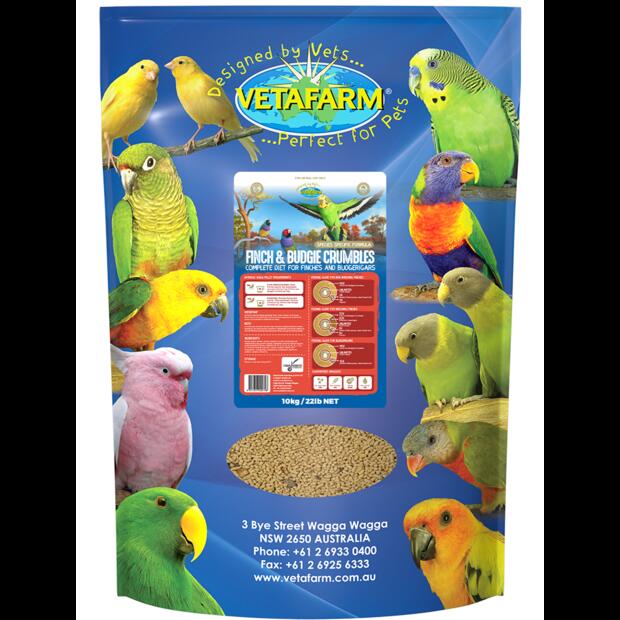 Vetafarm Finch Canary Budgie Crumbles