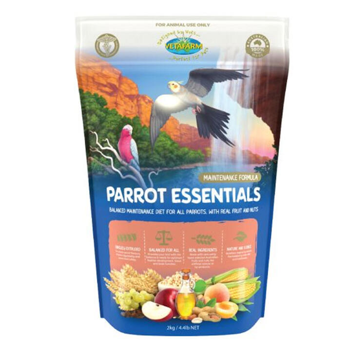 Vetafarm Parrot Essentials Bird Food 2 Kg