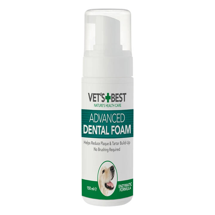 Vet's Best Nature's Health Care Advanced Dental Foam For Dogs 150 Ml