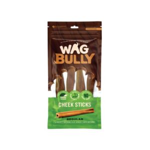 Wag Beef Cheek Stick Regular Dog Treats