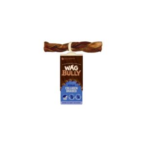 Wag Dog Treats Braided Collagen Stick Regular