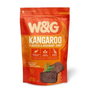 Wag Kangaroo And Flaxseed Jerky Dog Treats