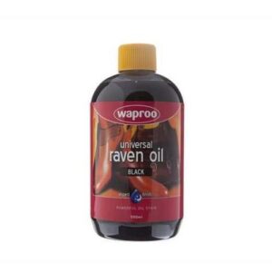 Waproo Raven Oil Leather Dye Black 500 Ml