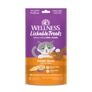 Wellness Grain Free Lickable Cat Treat Chicken Recipe
